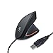 Produktbild Optische USB-Maus, vertikal, ergonomisch, 800 / 1200 / 1600 DPI, Handgelenk-Heilung, Gaming-Maus für Laptop, Desktop, PC