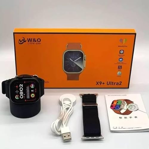 X9 Plus Ultra 2 Smartwatch, X9 PLUS ULTRA2, Dual Estek, Water Resistant