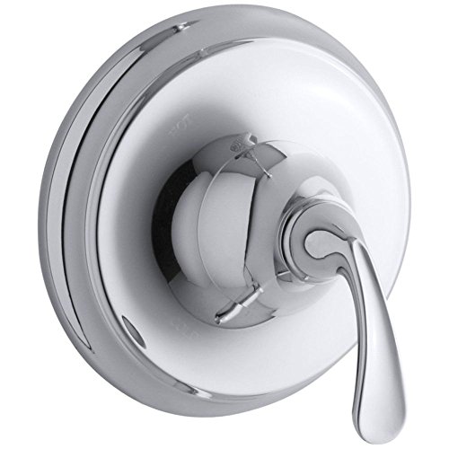 KOHLER K-T10277-4-CP Forte Rite-Temp Pressure-Balancing Valve Trim, Polished Chrome