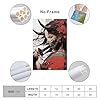 PailailaiNest Cool Anime Fantasy Japanese Samurai Girl Poster Canvas Art Wall Decor Posters & Prints Paintings for Bedroom Living Room Decor for Mens Women Framed Unframed 12x18inch(30x45cm) - Image 2