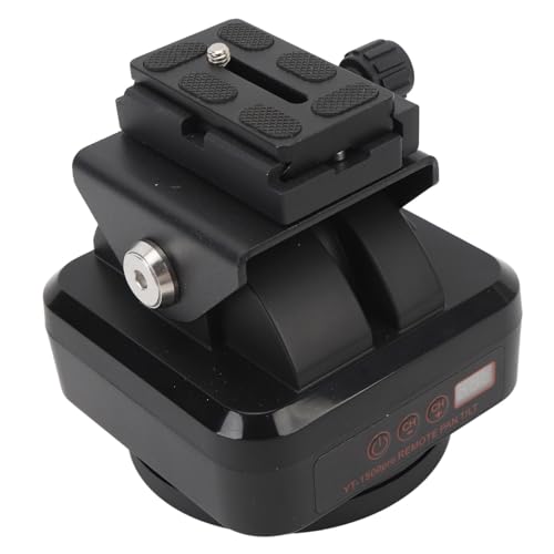 Image of YT-1500pro Remote Control Pan Tilt Head Motorized Rotating Panoramic Tripod Head for Smartphones DSLR Cameras