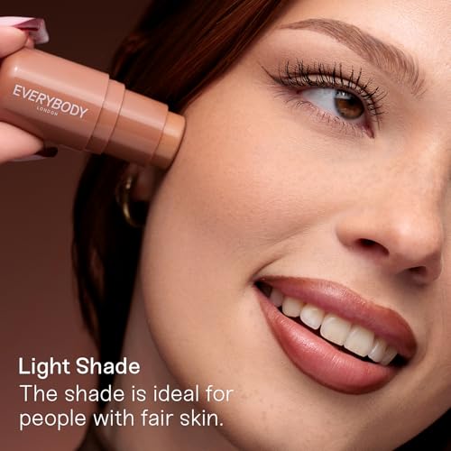 EVERYBODY LONDON Bronzer do Twarzy w Sticku, Kremowy (Light, One Size)