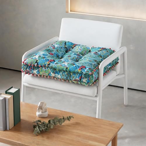 Cojines acolchados asiento cocina boho con acabados premium 4
