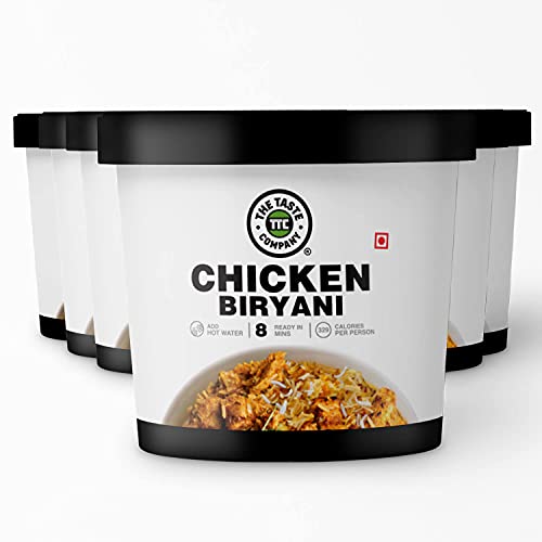 Image of TheTasteCompany Chicken Biryani - Ready to Eat | Instant Food | Taste Company (Pack of 6)