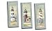 Set of 3 Lighthouse Art Prints Beach Country Coastal Decor (8x20 Stretched Canvas 3-Pack)