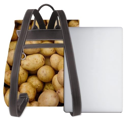 Sac à dos en cuir imprimé au design chic et polyvalent pour femme active