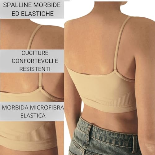 Soutien-gorge élastique sans couture bralette microfibre lot de 3 - 3