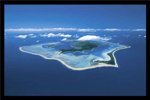 Póster de Bora Bora de 91,5x61 cm: siente la paz del paraíso tropical en tu propia casa 1
