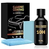 Premium 10H [graphene ceramic coating](/top-10-graphene-ceramic-coatings/) Kit (1x50ml) - Ultra-Durable Car Protection, Car Detailing Kit, High Gloss Finish, Easy to Apply