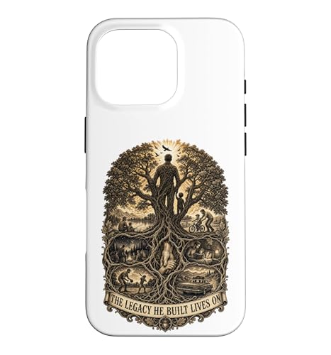 Legacy Lives On Father Tree Roots �r���e�[�W �t�@�~���[ ���� �X�}�z�P�[�X iPhone 16 Pro �p