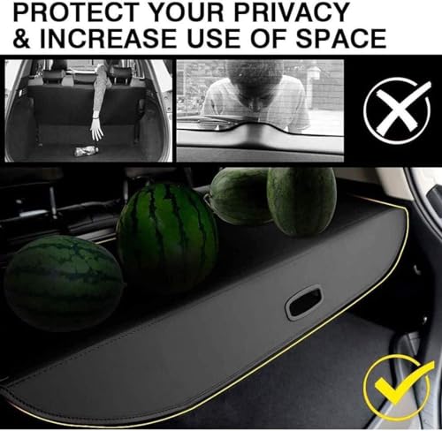 Cubierta de carga retráctil para maletero de Audi Q7 4L, protector de privacidad trasero 7