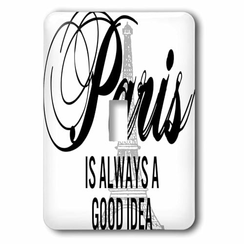Interruptor de palanca París 3dRose para decorar salones modernos y dormitorios 2