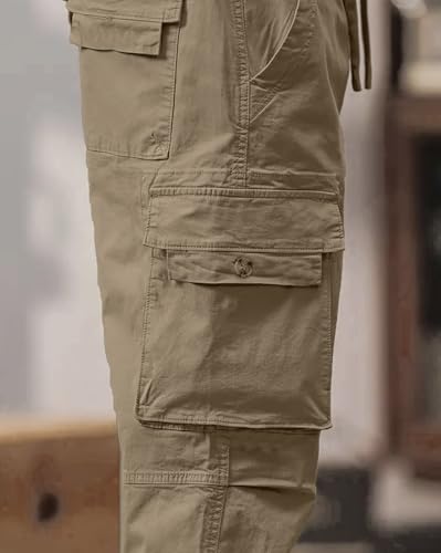 Image of Vogaan Men's Cargo || Cotton Cargo Pants || Cargos for Men || Men Cargo Pant