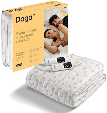 DAGA Warm Sleep Blanket in Cotton, Intellisense Technology, Itali...