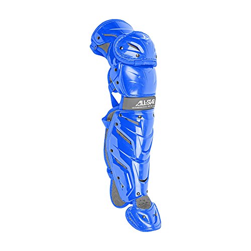 All-Star System 7 Axis Leg Guards - Youth - Ages 12-16, Royal Blue