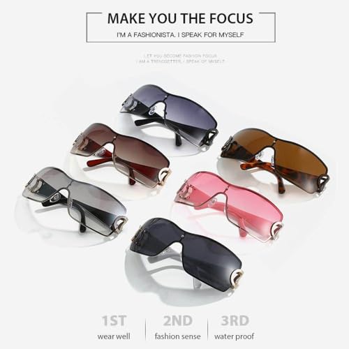 Gafas de sol deportivas de gran tamaño que evitan el deslumbramiento y protegen los ojos al correr 4
