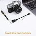 CableCreation Mini HDMI to HDMI Cable, 0.5ft Mini-HDMI Male to HDMI Female Adapter, Support 1080P Full HD, 3D, for Camera, Camcorder, Graphics Card, Laptop,Tablet, HDTV,Projector, 0.15M, Black