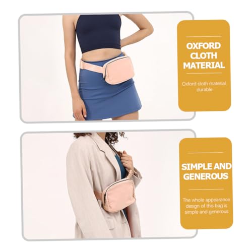 TEHAUX 調節可能ベルト付き軽量ウエストポーチ レディースメンズ ランニングジョギング用 ファッショナブルなスポーツ腰包 アウトドア旅