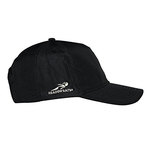 Headsweats 5 Panel Podium Hat (Black) #TOP2