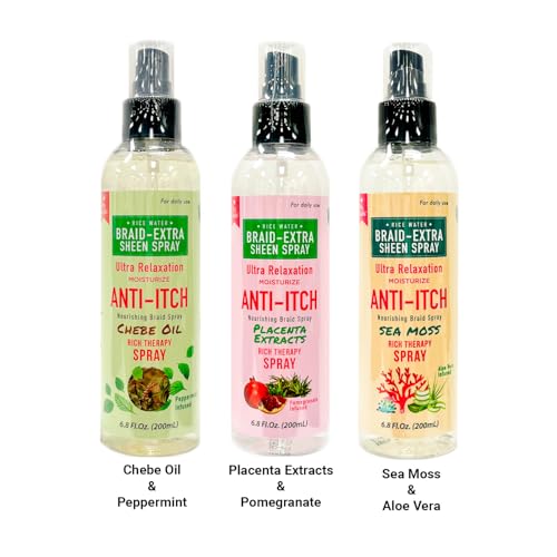 Ultra Relaxation Anti-Itch Braid Extra Sheen Spray 200ml miniatura 3