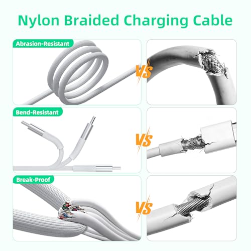 4-in-2 Multi Charging Cable with Smartwatch Charging, 4ft/5ft/6/ft - image 4
