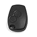 sourcing map Carcasa Funda de Fob 2 Botones Llave de Coche para Modus Kangoo