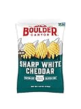 Boulder Canyon Natural Foods - Kettle Chips Wht Cheddar - Case of 12-6 Oz