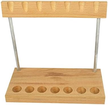 Wooden Hammer Stand (Holds 7 Hammers) Jewelry Making Metal Forming Organizer Bench Tool