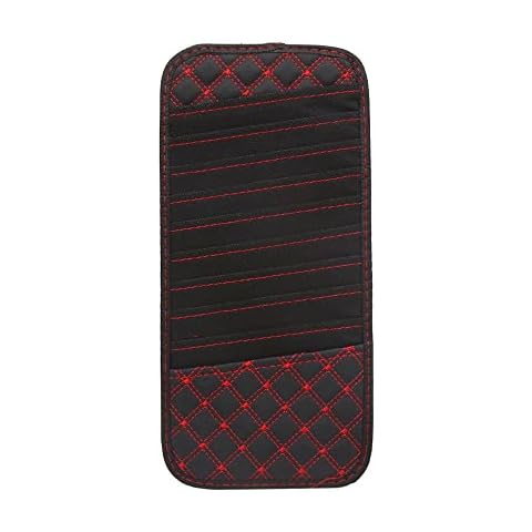 sourcingmap Car Interior Sun Visor CD Wallet Cover