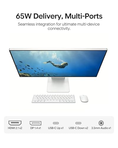 Image of P27L 27'' UHD 4K (3840 x 2160) Monitor, IPS Panel, 10-Bit Color, 99% sRGB, 94% DCI-P3, HDR, 163PPI, 1000:1, Eye Care, Anti-Glare