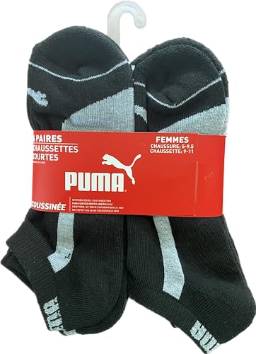 PUMA 6 PAIRS LOW CUT WOMEN SOCKS SHOE 5-9.5 SOCK 9-11…2