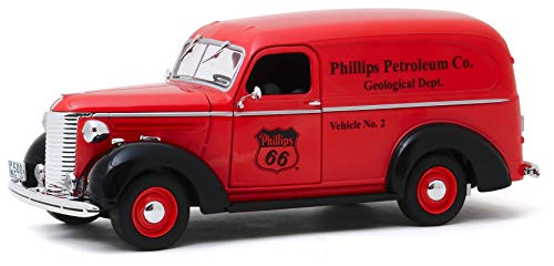 Chevrolet Panel Truck 1939 Greenlight 1/24 miniature Philips Petroleum CO