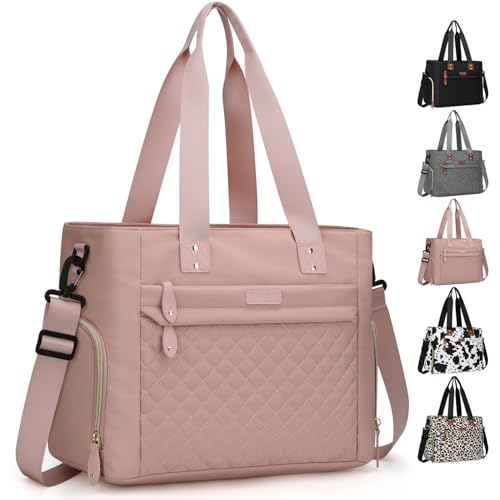 Diaper Bag Tote for Working Mom, Large Travel Diaper Tote for Mom...