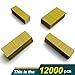 Toicann 23 Gauge Pin Nails (618,620,625,635) Copper Plated Headless Pinner Nails for 23 GA Pneumatic or Electric Pinner or Pin nail gun, Ideal for Fine Woodworking or Trim Work (12000)