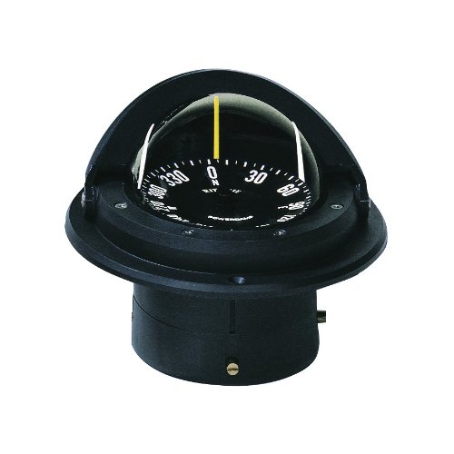 Ritchie Voyager Compass Flat-Card Dial with Flush Mount and 12V Green Night Light