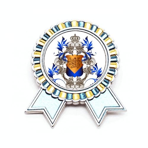 Broche médiévale chevaliers Union européenne : cadeau idéal pour passionné