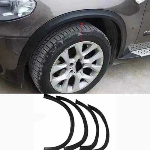 Paso de rueda con protector de cejas integrado para X5 E70 de 4 piezas 5
