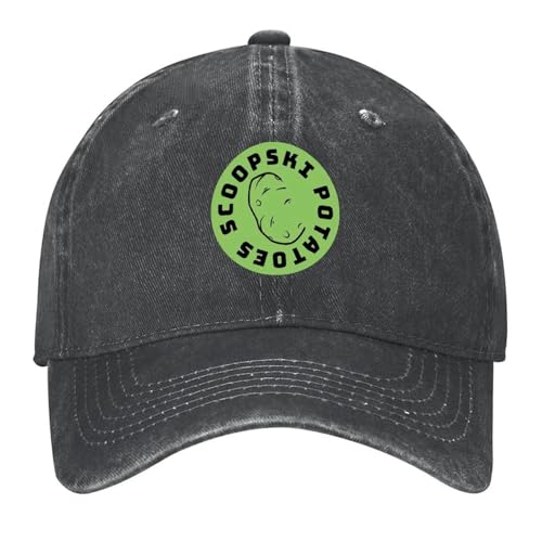 Casquette de baseball ajustable Scoopski Patates en coton pour protéger du froid en sport