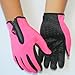 keynoyin Autumn and Winter Sports Warm Fitness Gloves, Touch Screen Cycling Outdoor Gloves - Outdoor Pink -L