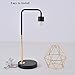 COTULIN Bedside Table Lamp,Delicate Design Gold Desk Lamp for Living Room Bedroom End Table,Modern Vintage Industrial Edison Table Lamp for Office Study