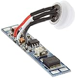 Jandei 12 / 24V DC 96W Zeitgesteuerter Bewegungsschalter für LED-Streifen, 53 mm Länge