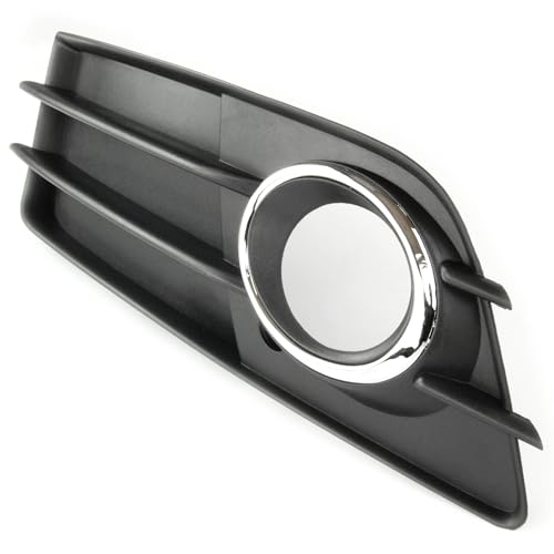 Underground Parts Front Bumper Fog Light Cover Grille Surround Left Passenger side for Audi A4 B8 2008-2012