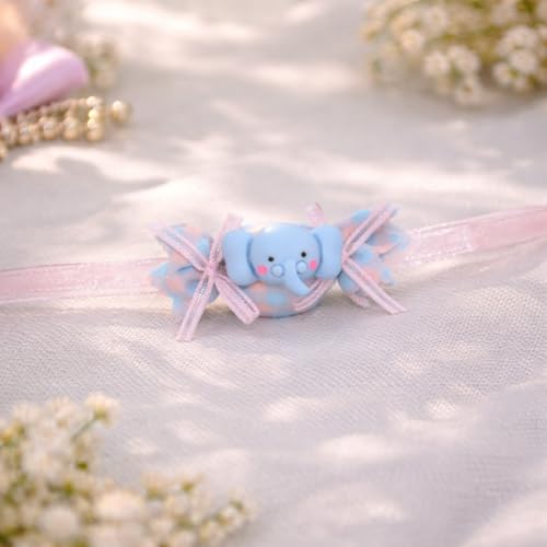 Image of CraftVatika Rakhi for Kids Brother, Rakhi Set of 1 for Brother Boys Kids, Cute Elephant Designer rakhis for Children Toddlers, Rakshabandhan Combo with Wishes Card Tilakk, Rakhies for Little Brother