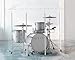 Drum Shield. Converts to 2ftx6ft. Full-Length Stainless Steel Hinges. Drum Cage for Home, Church, Practice & Performances (5 panels with deflectors)