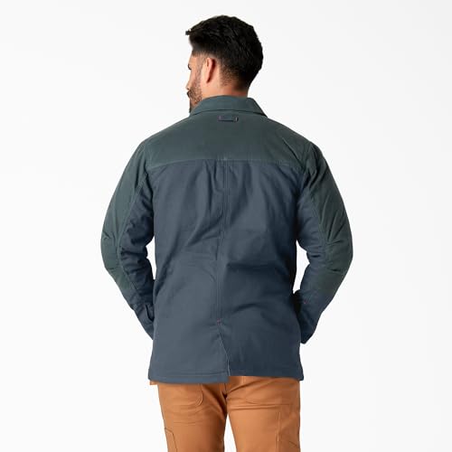 Image of Dickies mens Tradebuilt Wax Coated Canvas Chore Coat