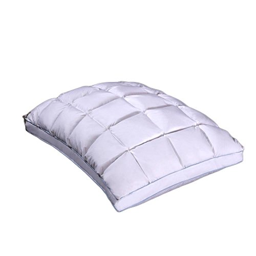 Almohada de plumón estándar con soporte firme para cuello miniatura 2
