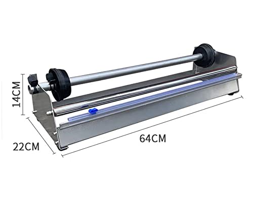 Votoer Table Stretch Film Dispenser Packing Machine, Hangable Stretch Film Wrapping Machine Manual Pallet Wrapper Packaging Tool Set For Various Film Within 19.7 Inches (50 Cm) Width #TOP3