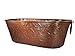 Large Oval Copper Beverage Party Tub Cooler; Ice Tub, Wine Chiller or Beer Bucket for Drinks or Planter Bucket