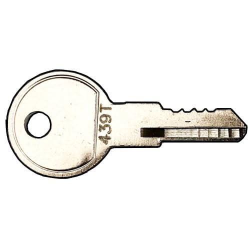 Lockdoctor.biz Silver Replacement Hafele Office Furniture Keys (100Ta-999Ta / Ta100-Ta999) | Ta Series Key | Cupboards, Desks, Pedestals, Lockers, Filing Cabinets, Tambour Units, Drawers & More | Key Number Required