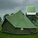 Bell Yurt Tent with Stove Jack, Waterproof Luxury 4 Season Tent 420D Oxford Cloth Green Glamping Tents for Family Outdoor Camping, Hunting, Party, All Year Living (Green Oxford 4M Yurt)